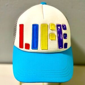 LIFE Trucker Cap By Grace Hats. Colourful, Bright, Snapback, Adjustable, Unisex